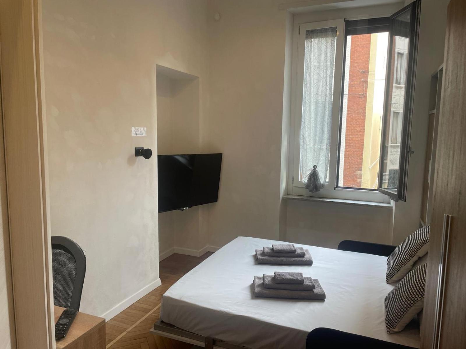 Drooms 4,0 Domotic Smart Self 24H,7 Vicino Treni Porta Susa E Centro Storico Turin Exterior foto